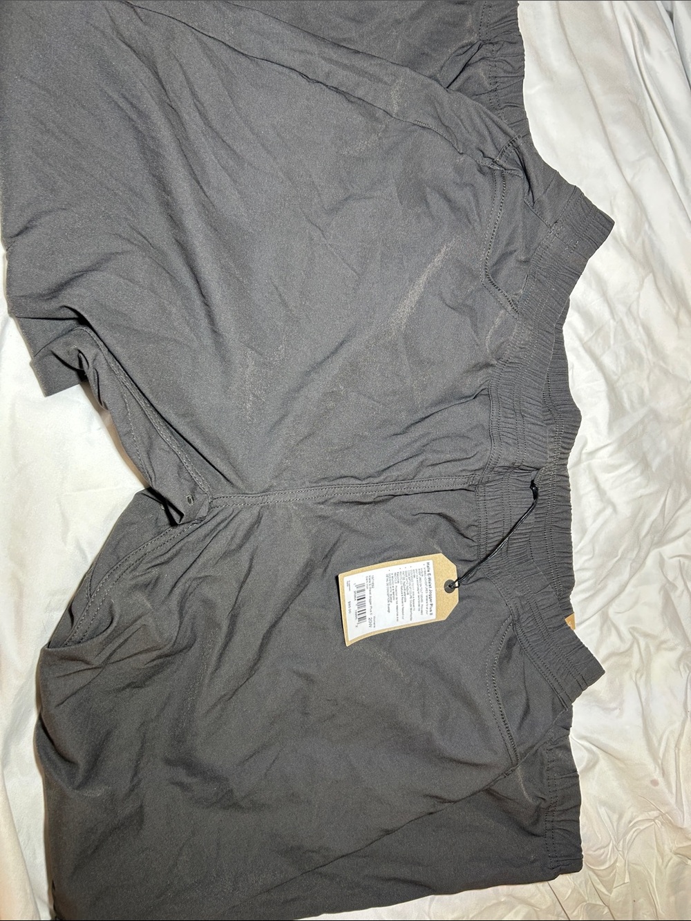 Prana Womens Charcoal Gray Track Jogger Pants